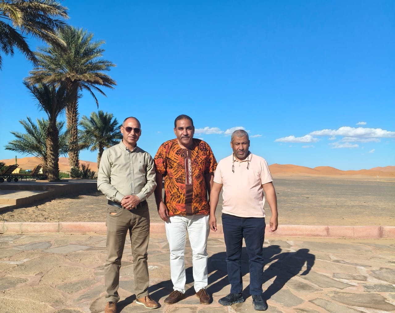 Sunset Over the Sands of Merzouga: Elmannaee Visits Timbuktu Resort