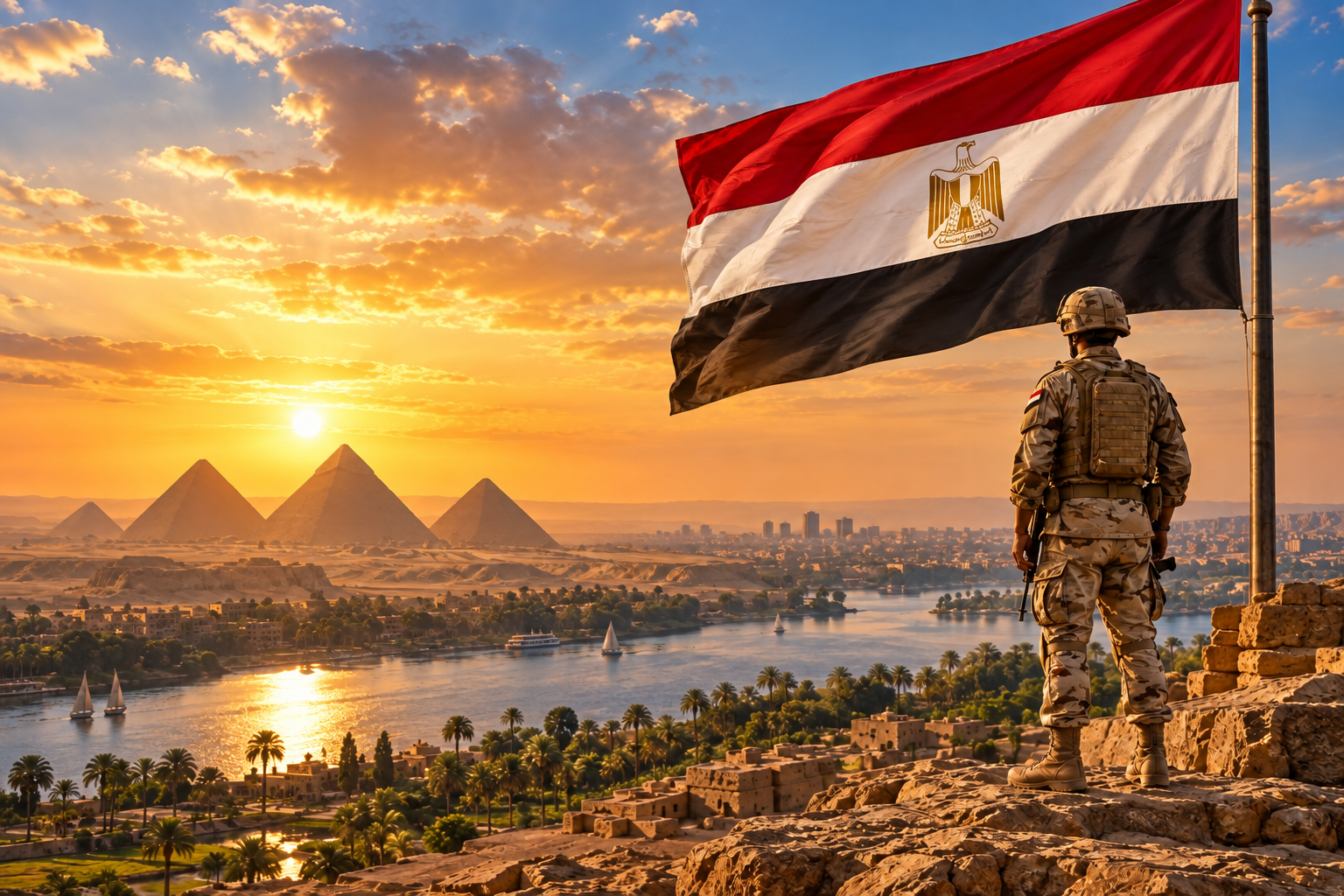 مصر لا بتَحتَل ولا بتُحتَل